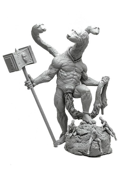 Forge God Resin Miniature