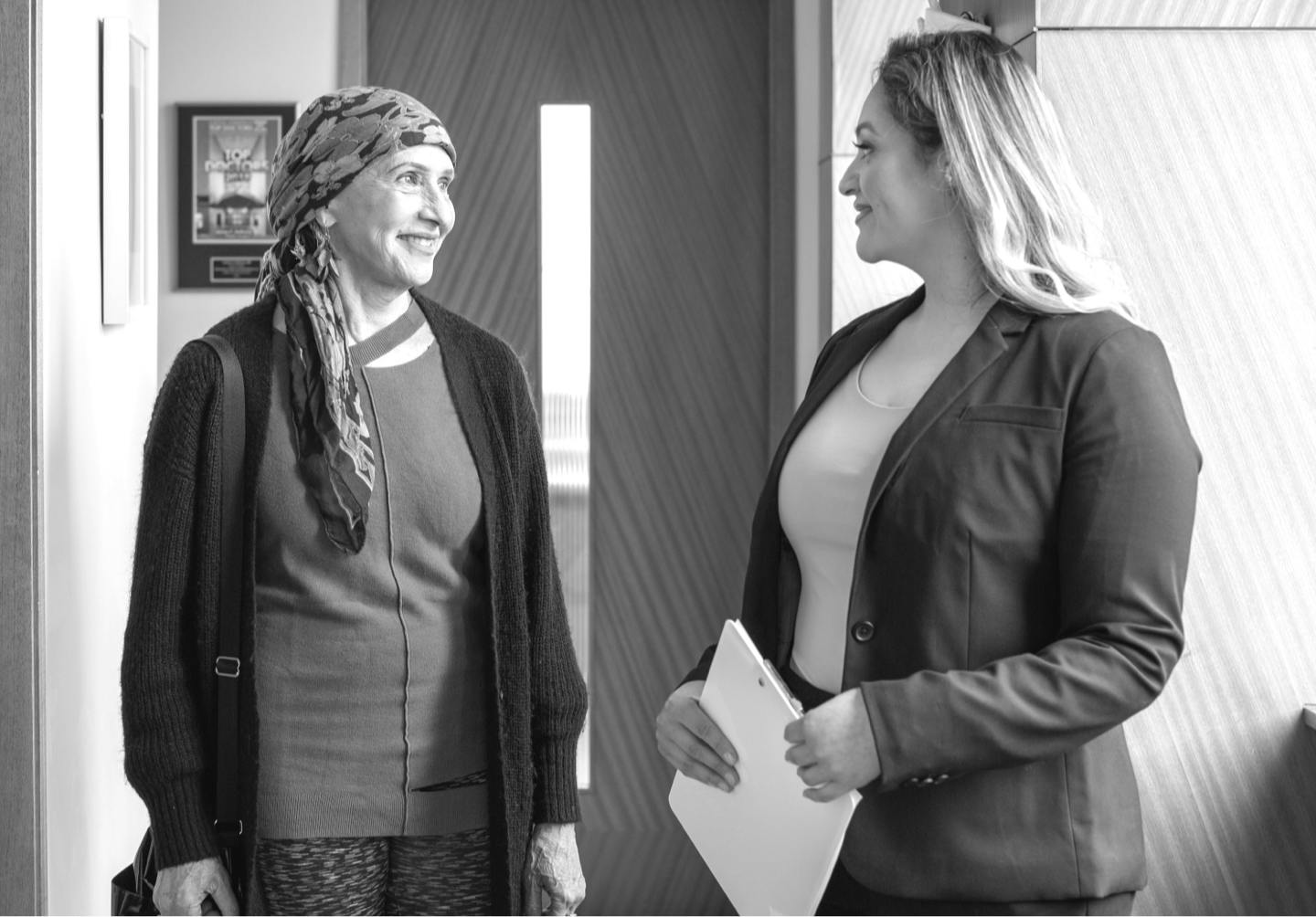 Two Woman Talking