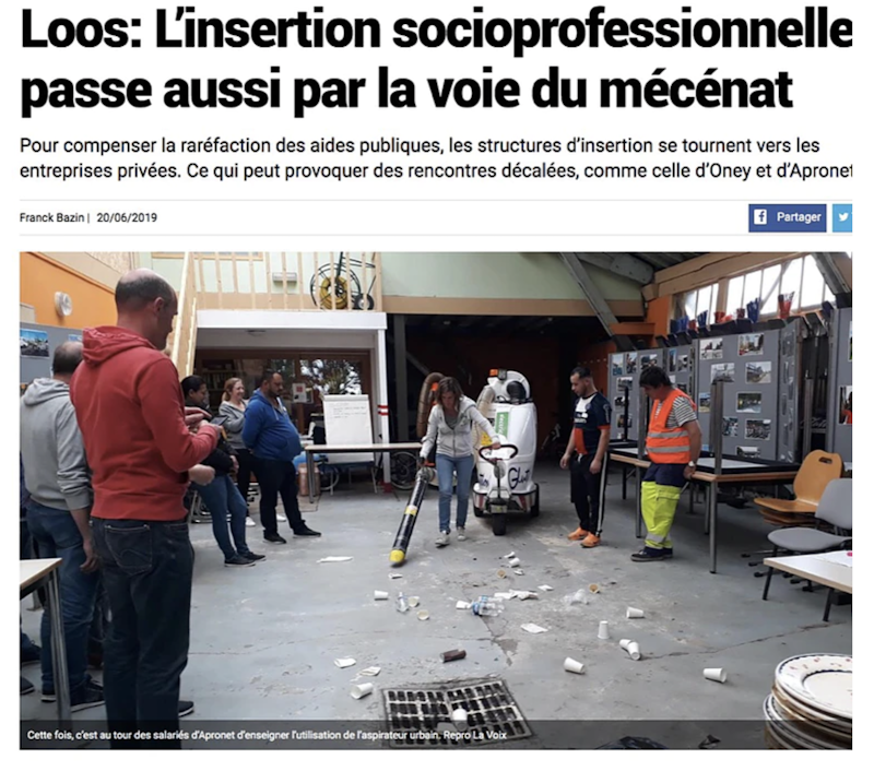 Retour en images sur la mission de mécénat de compétences de l’entreprise Oney Bank
