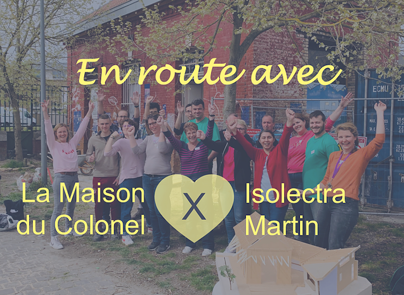 L’entreprise Isolectra participe à un chantier solidaire au profit du tiers lieu La Maison du Colonel