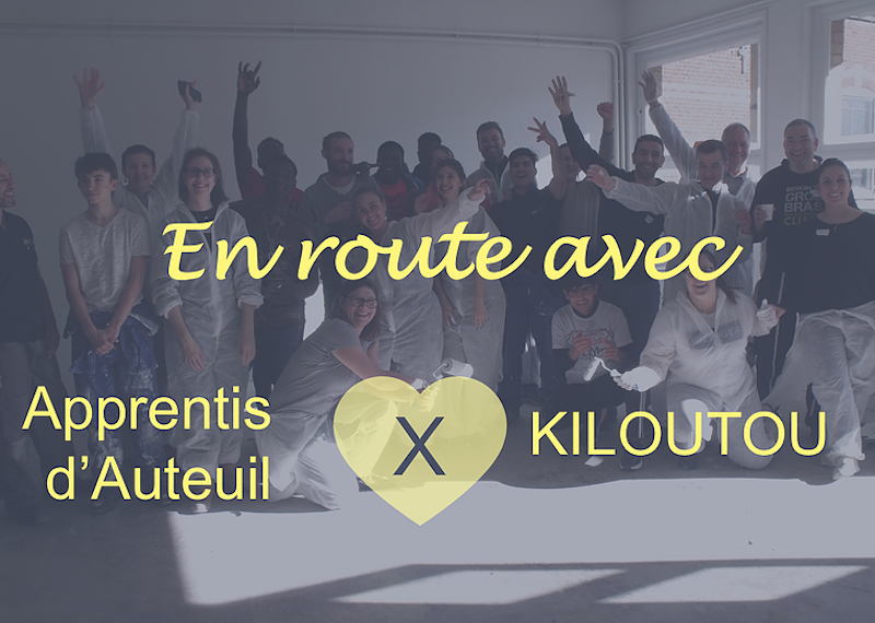 Kiloutou participe à un chantier solidaire à destination d’une association accueillant des jeunes en difficulté scolaire