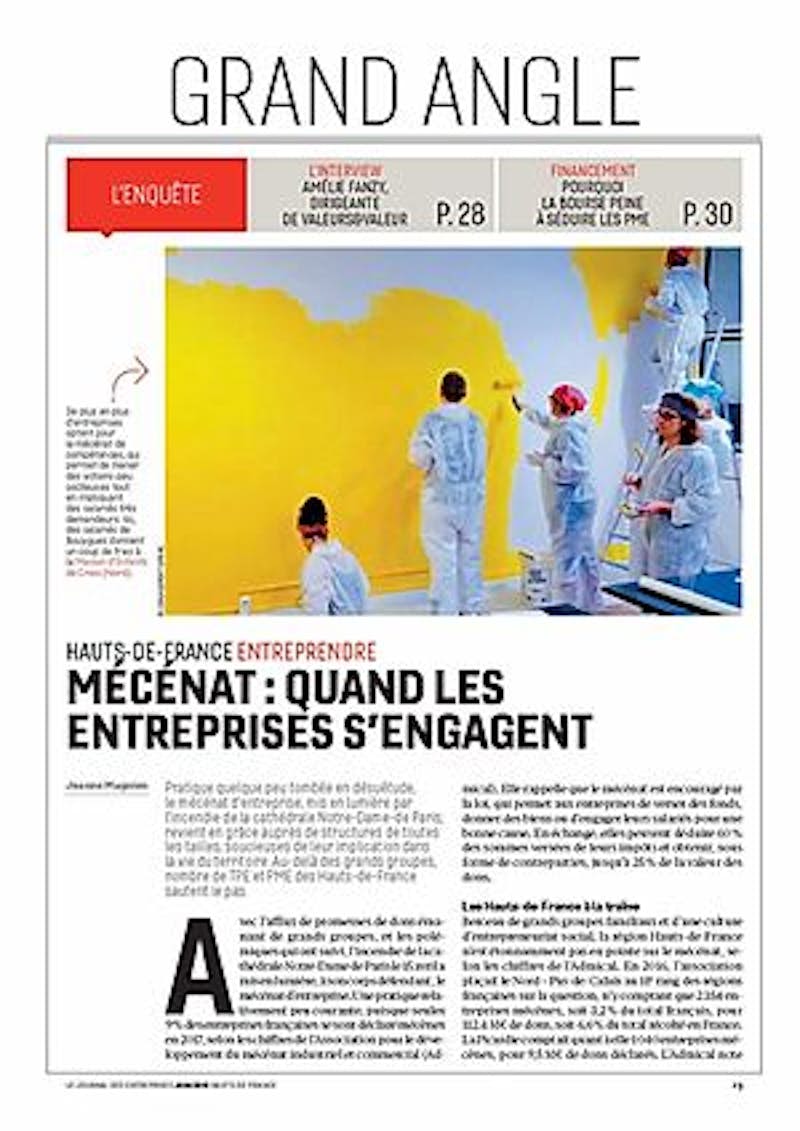 Retrouver du sens au travail : le mécénat de compétences expliqué par le Journal des entreprises