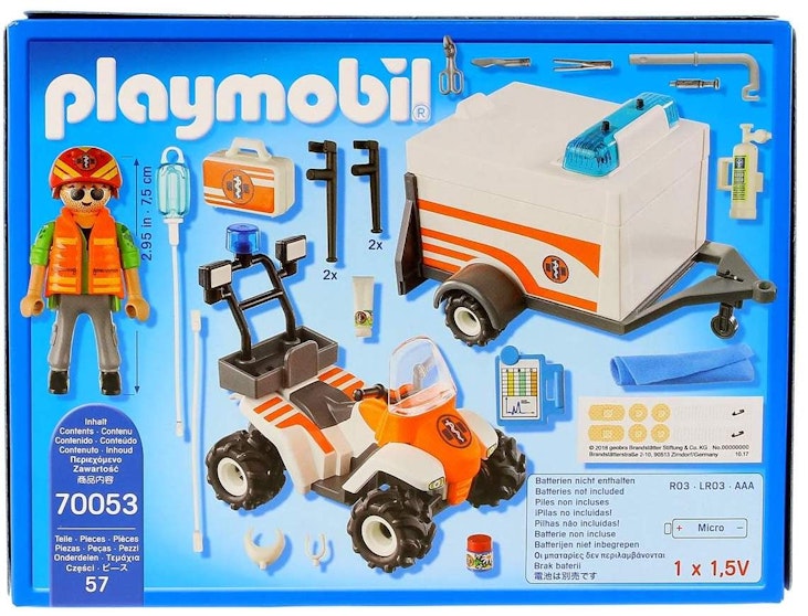 caja de juguetes playmobil