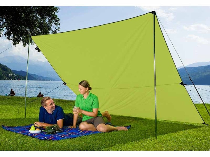 publicidad de la empresa "mucho camping"