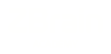 logo zbrain academy blanco