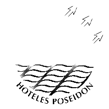 logo hotelesposeidon blanco