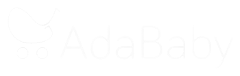 logo adababy blanco
