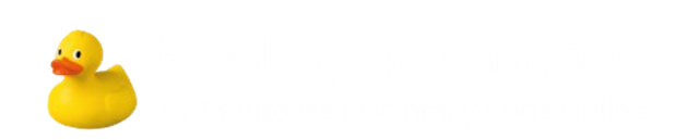 logo pool spas blanco