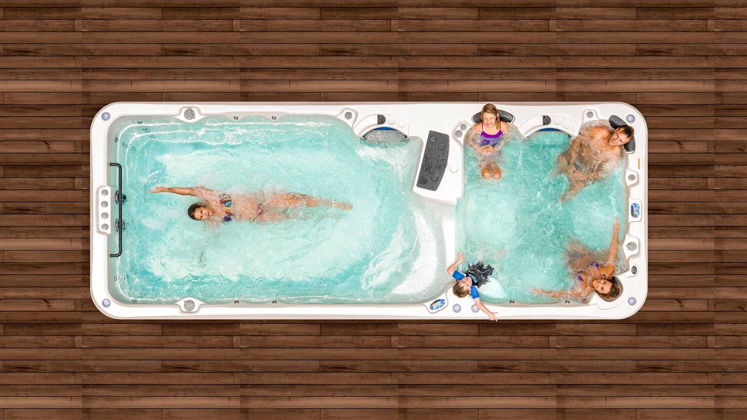 Hydrozone swim spa