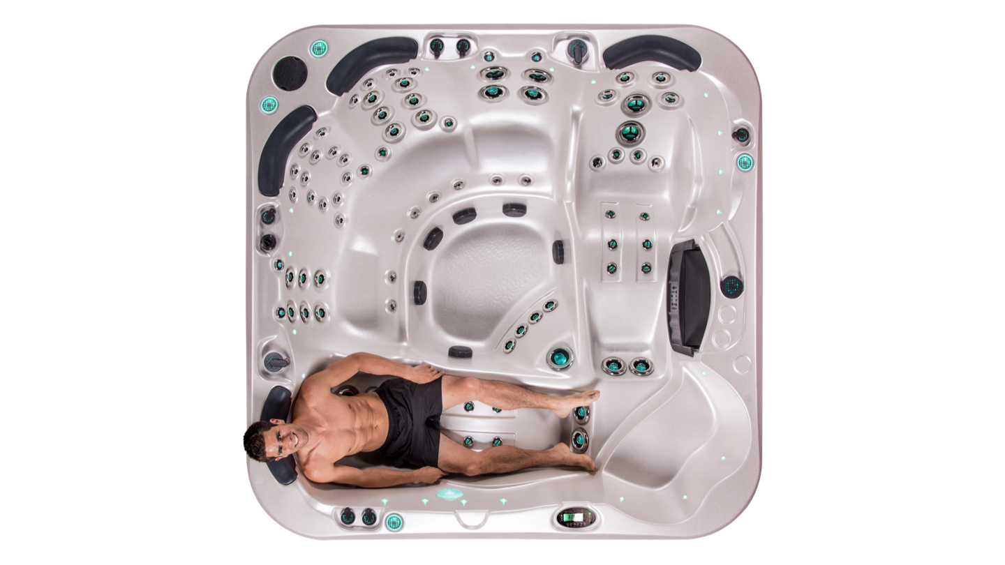 Twin Ergonomic Loungers with foot massage