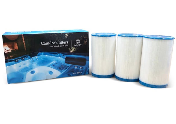Vortex™ Pleated Cam Lock Filter (3 pack)