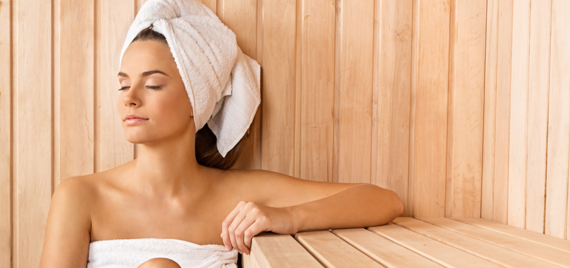 Steam or infrared sauna