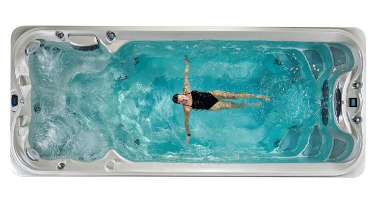 Swim spa for pain relief