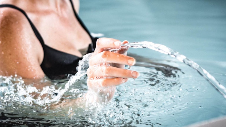 Ozone in a spa pool