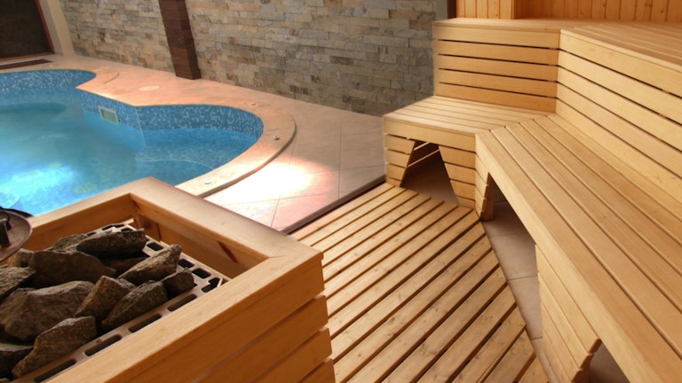 Traditional sauna 