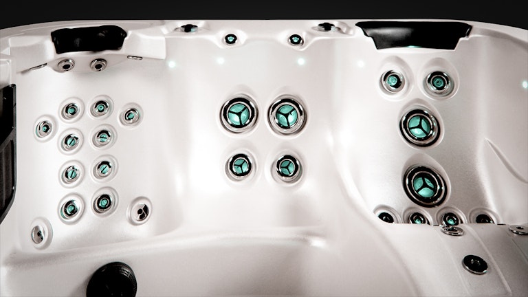 Vortex Spas Hydroglow Backlit Jets