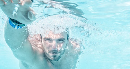 Swim spa fitness
