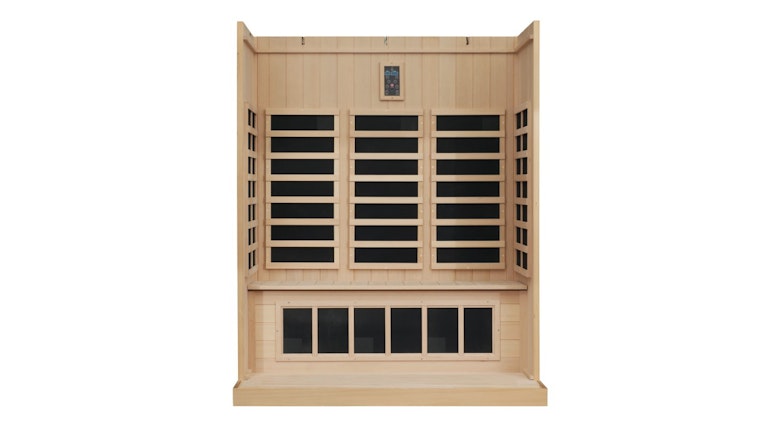 Vortex Linear 3 Sauna - Low EMF Heaters