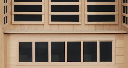 Infrared sauna heaters