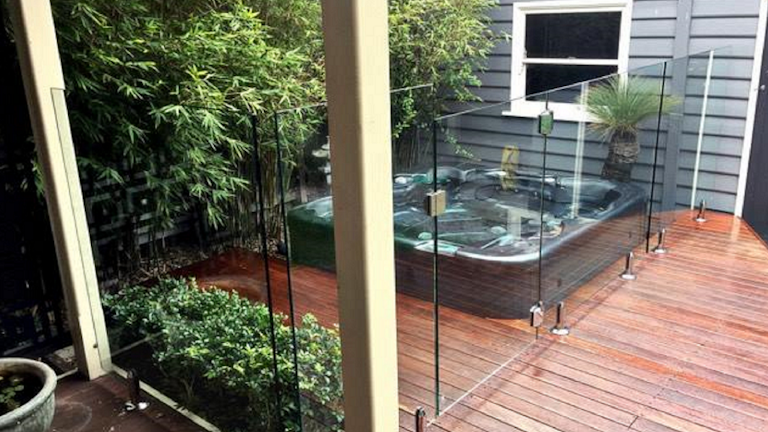 spa in a small space