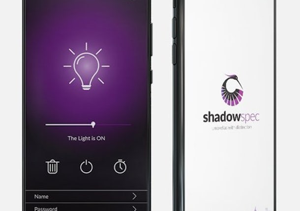 Shadowspec battery and app