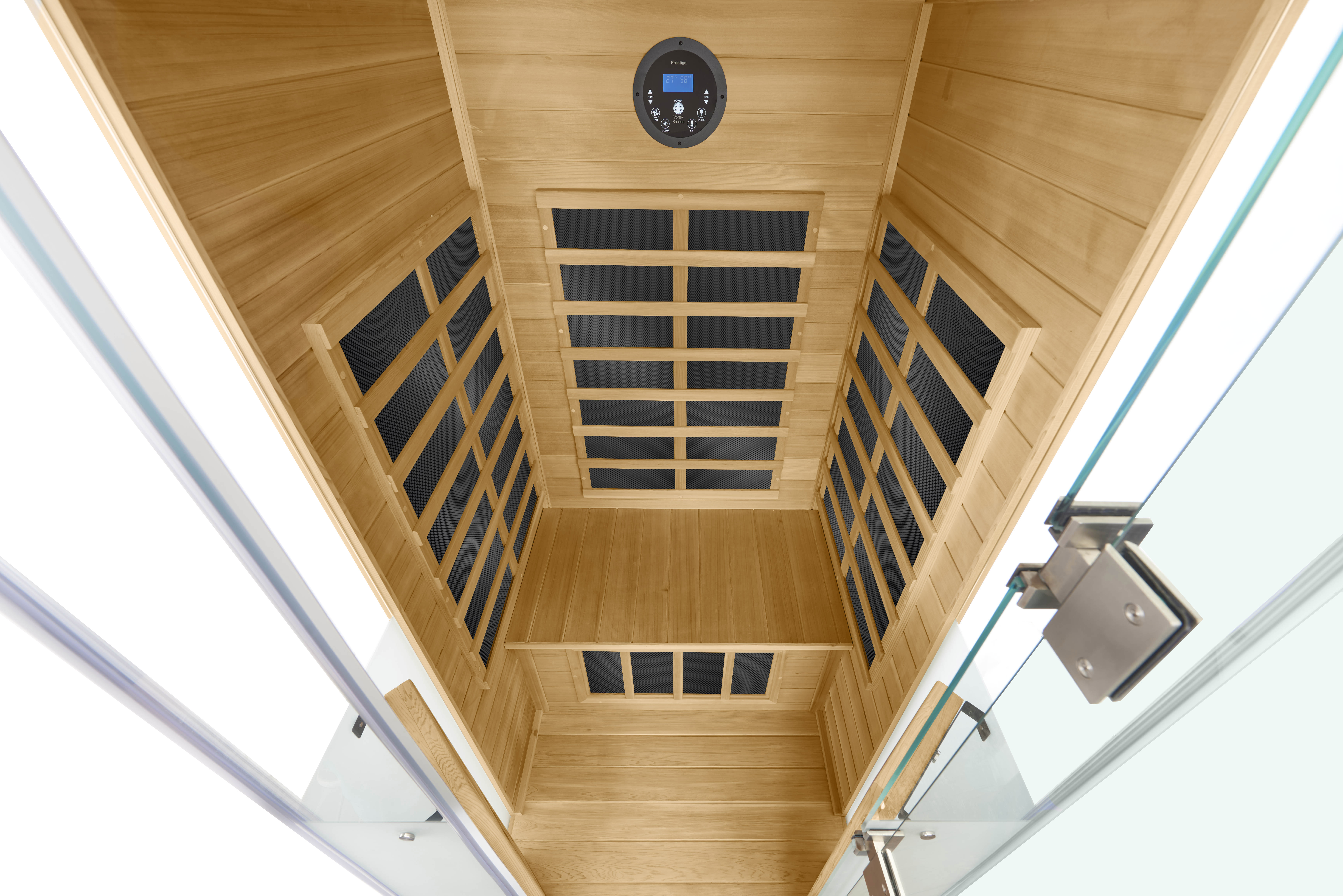 1person Luxury Infrared Sauna Vortex Prestige™ Small Sauna