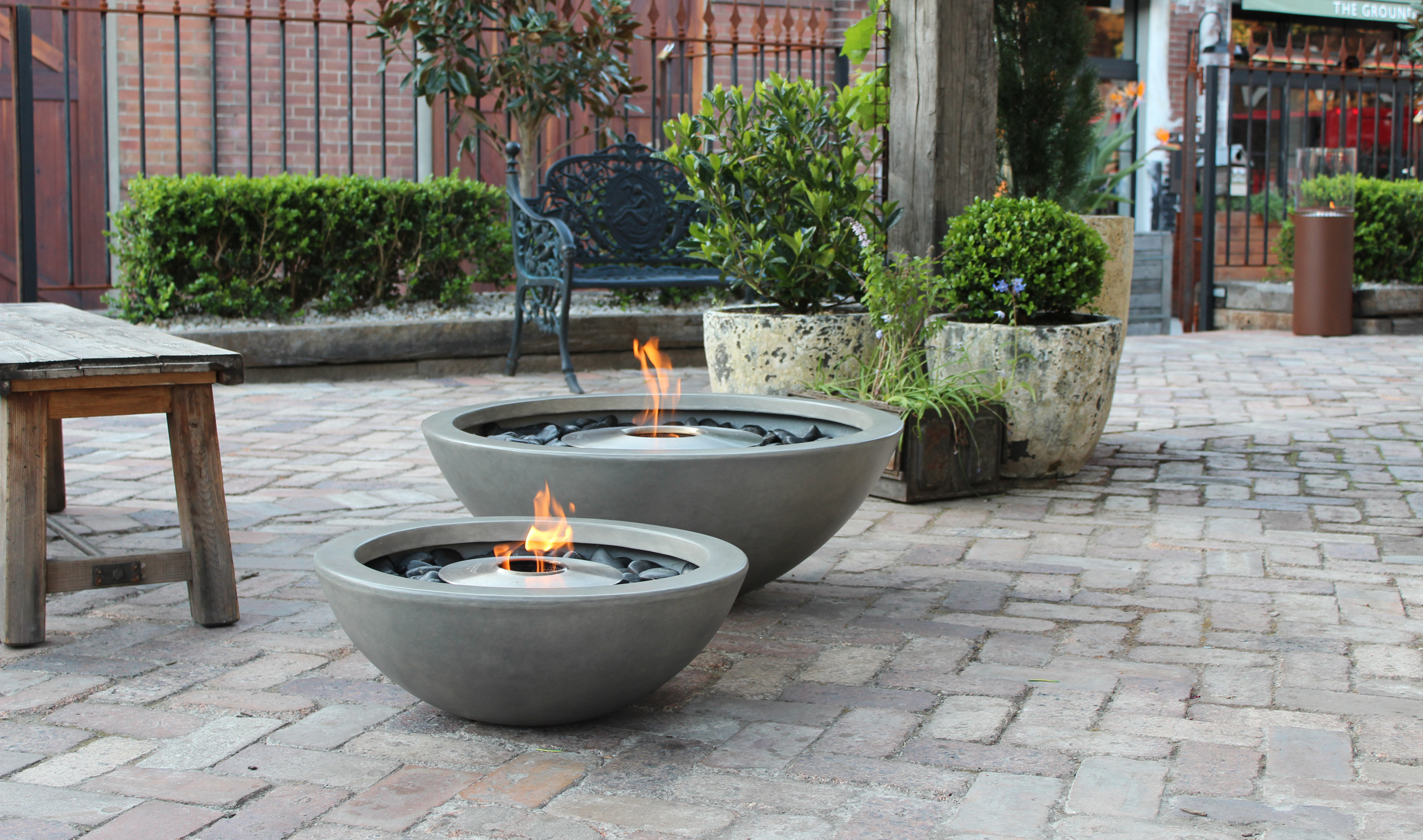Mix fire pit bowls