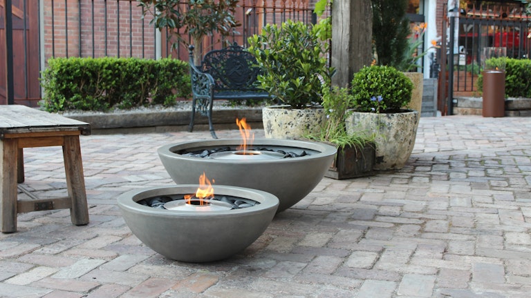 Mix fire pit bowls