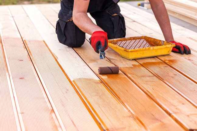 Is it good to stain timber?