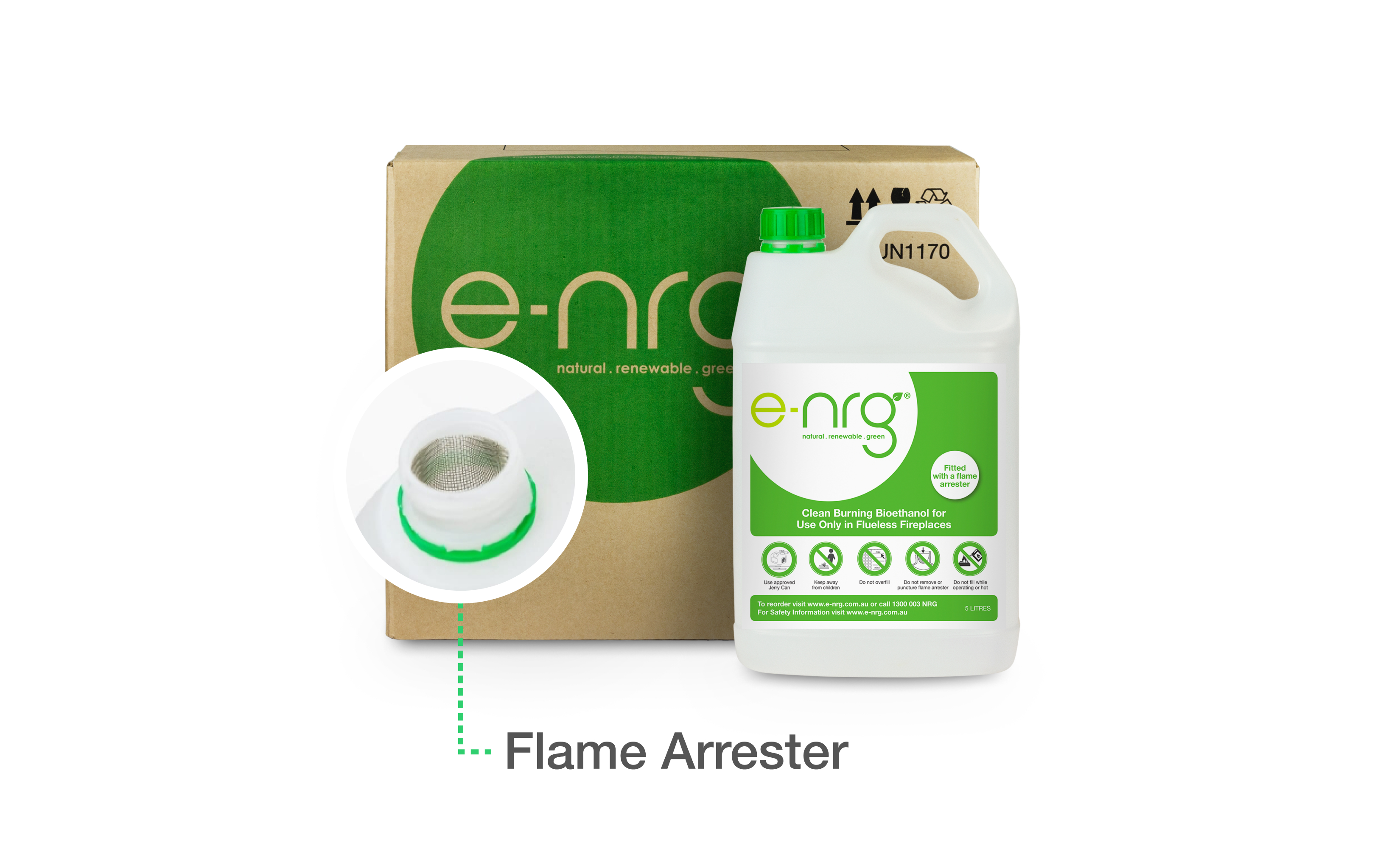 e-nrg Bioethanol Carbon Ethanol Fuel