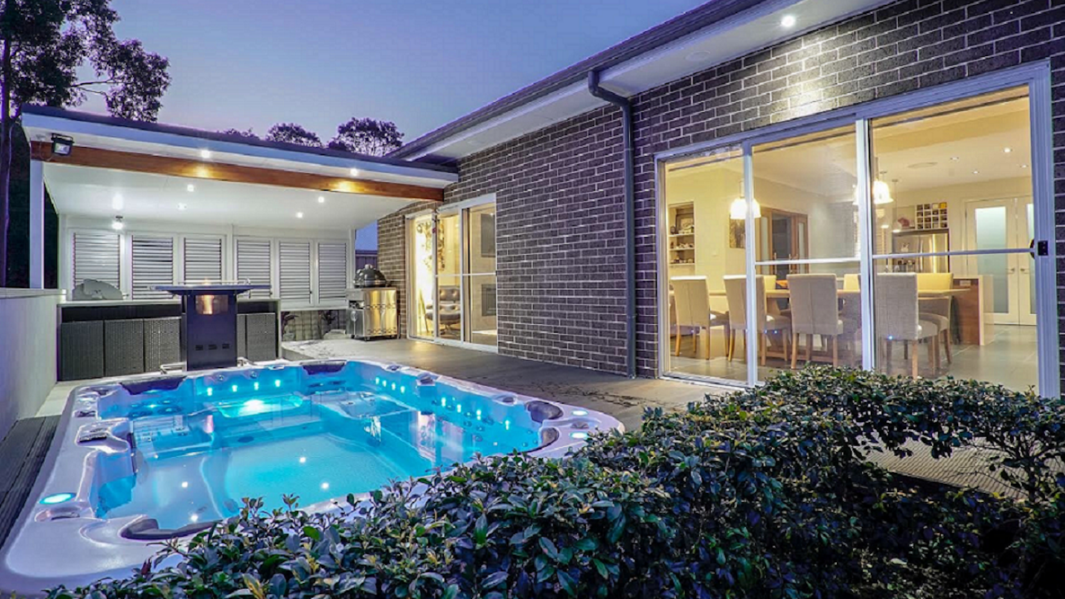 best location for a spa pool