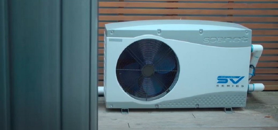What is a spa heat pump hero