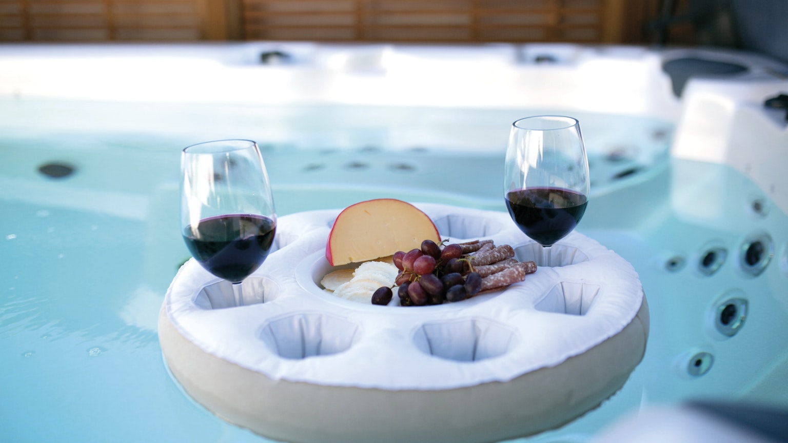 inflatable spa tray