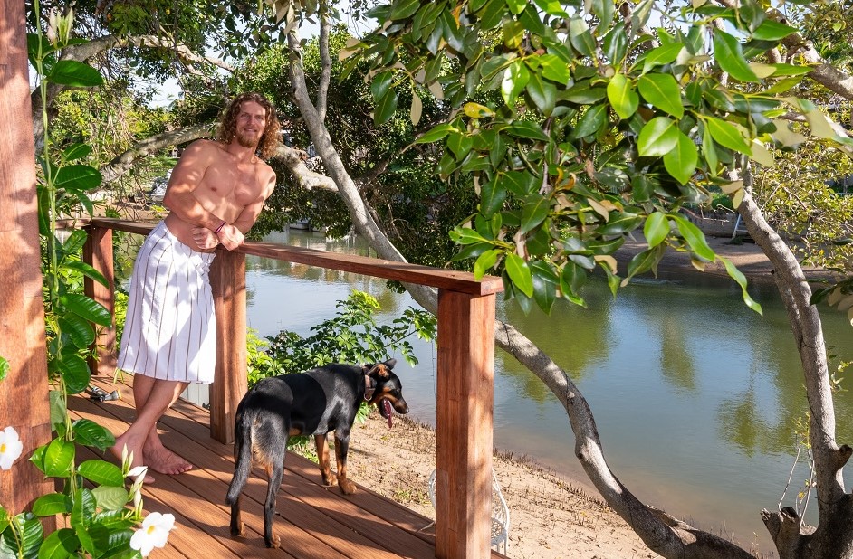 Nick Cummins at home