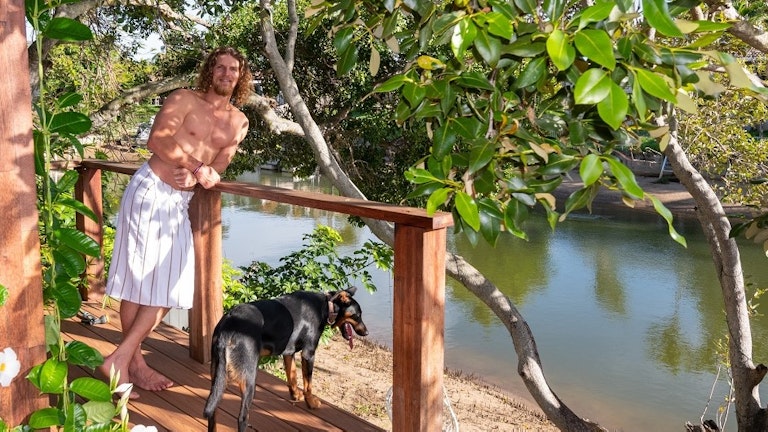 Nick Cummins at home