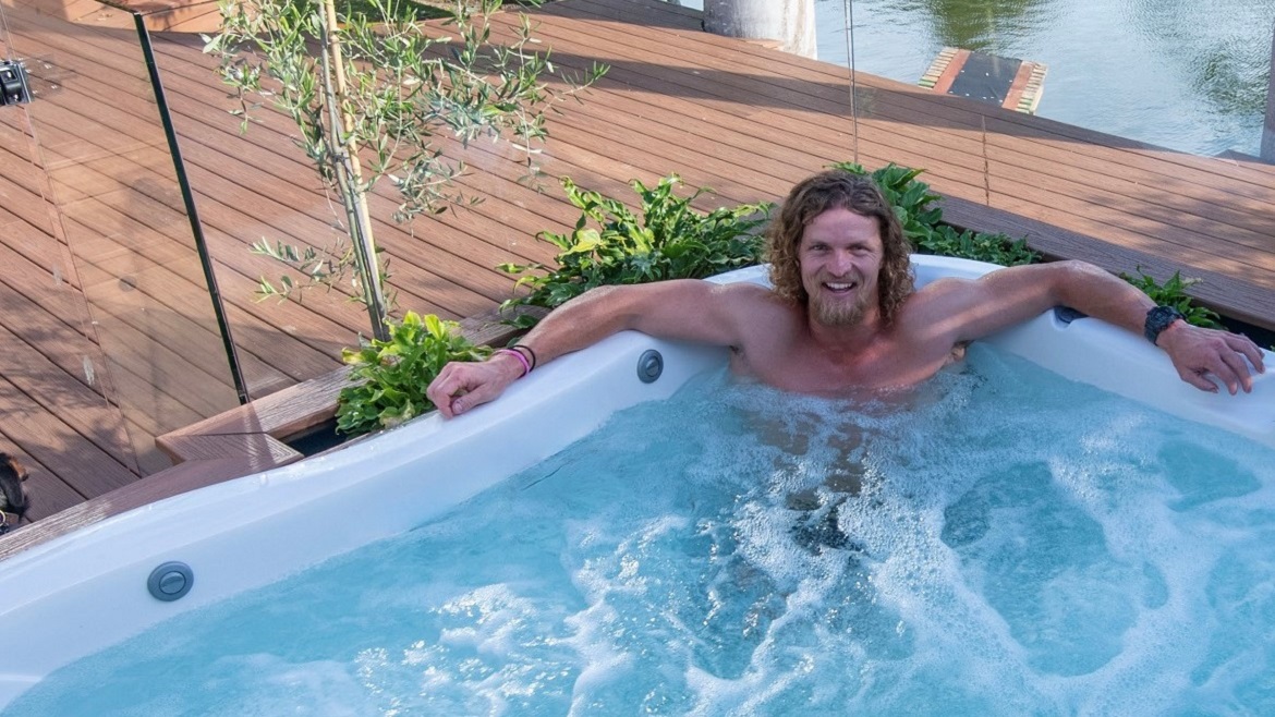 At home with Honey Badger hero