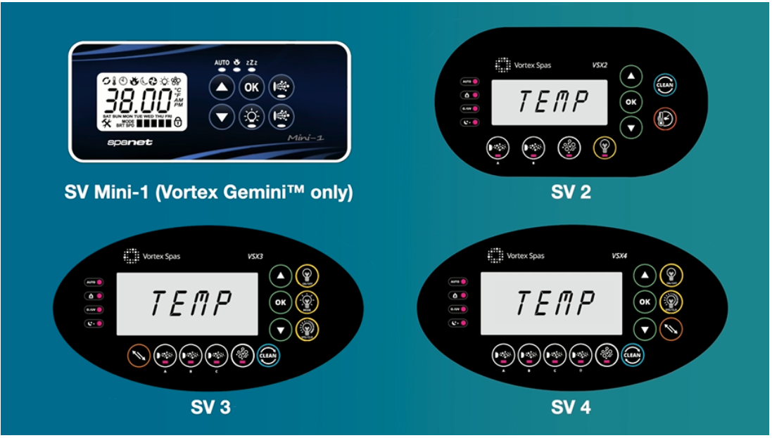 Vortex Spas Controllers