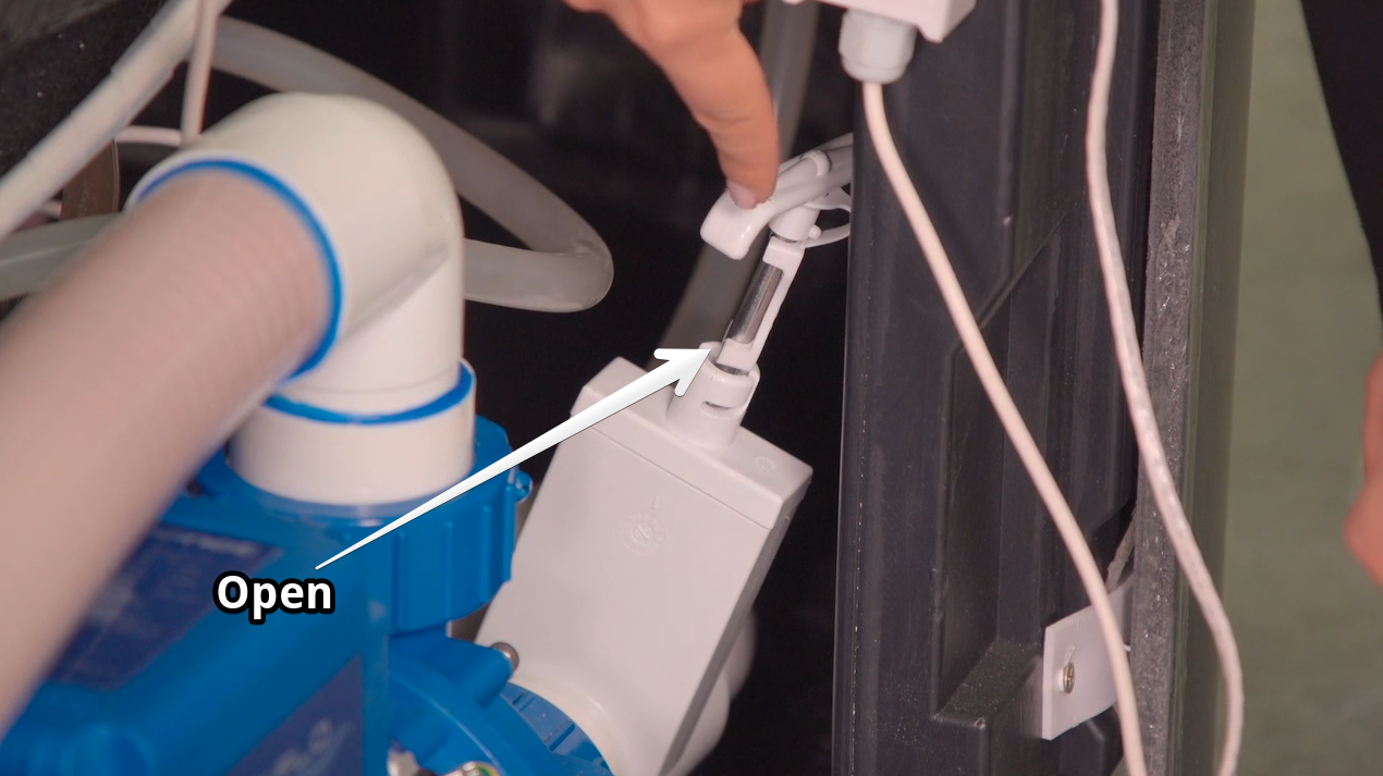 Open Isolation Valve