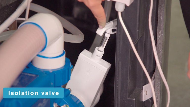 T-handled valves check