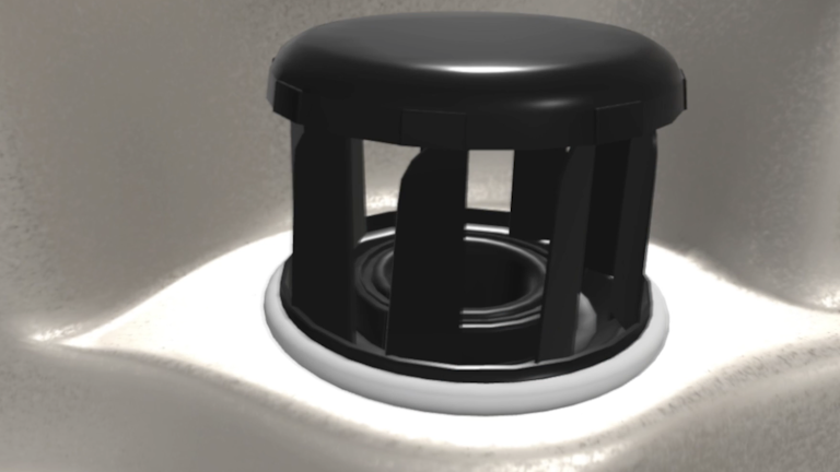 Vortex Gemini spa single skimmer filter