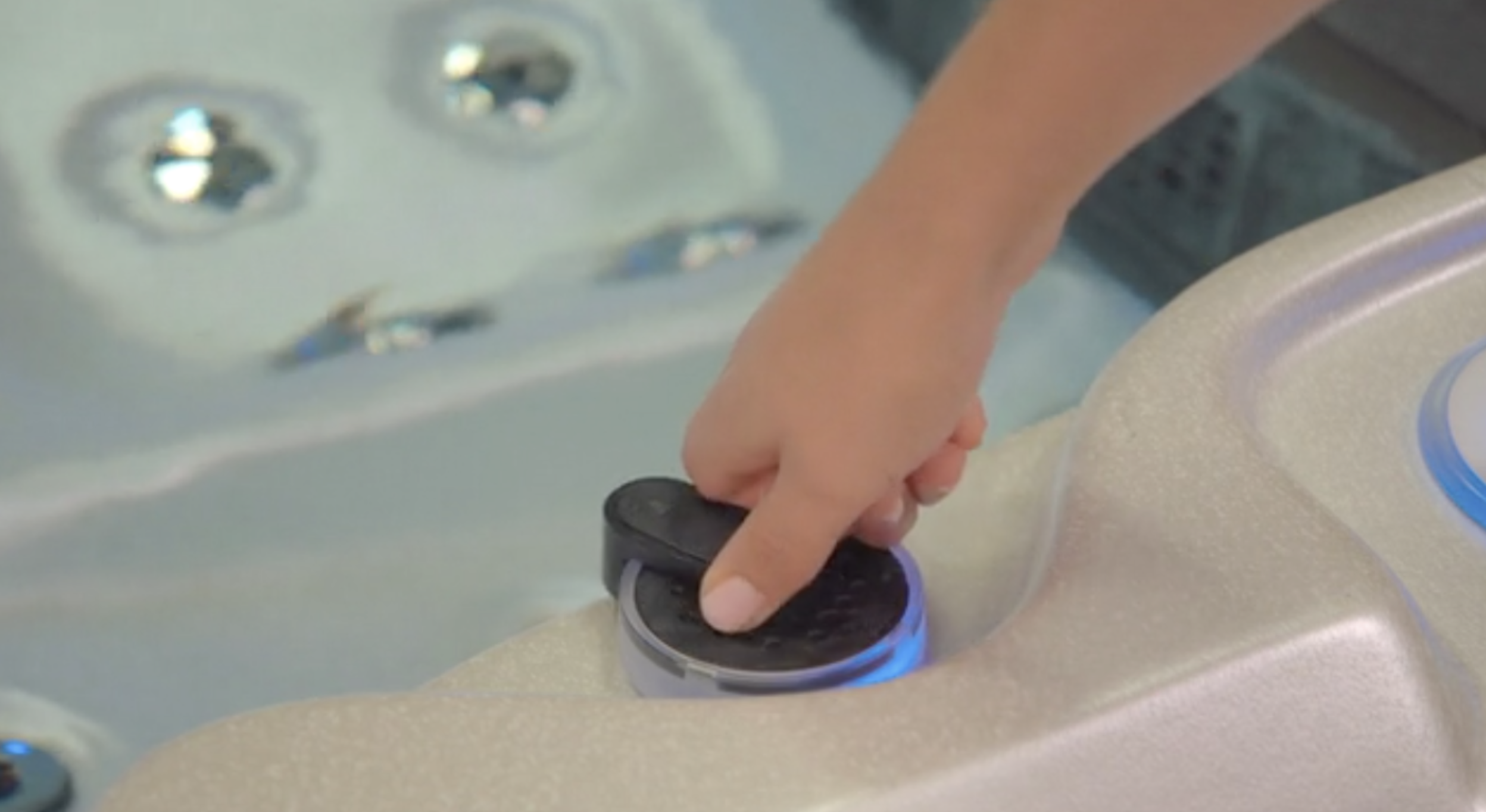 Vortex water feature valve