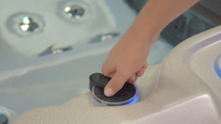 Vortex water feature valve