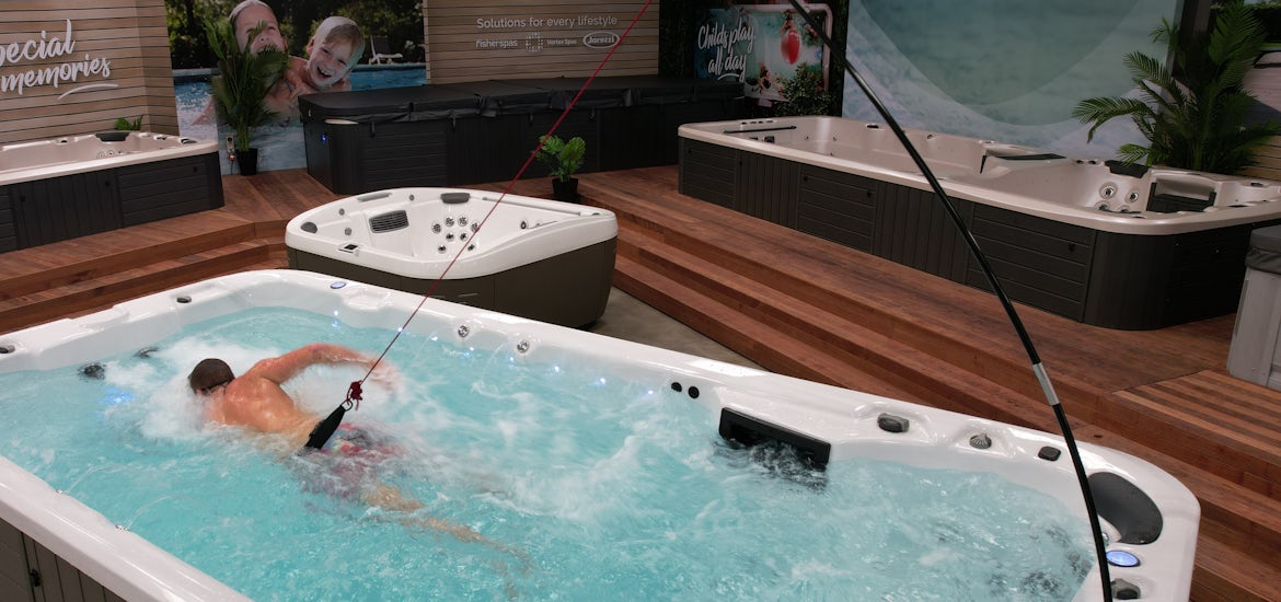 What is a swimming tether hero