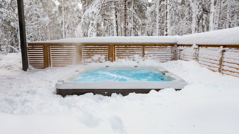 Hot tubs for winter