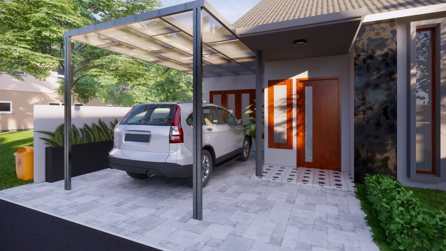 Carport pergola