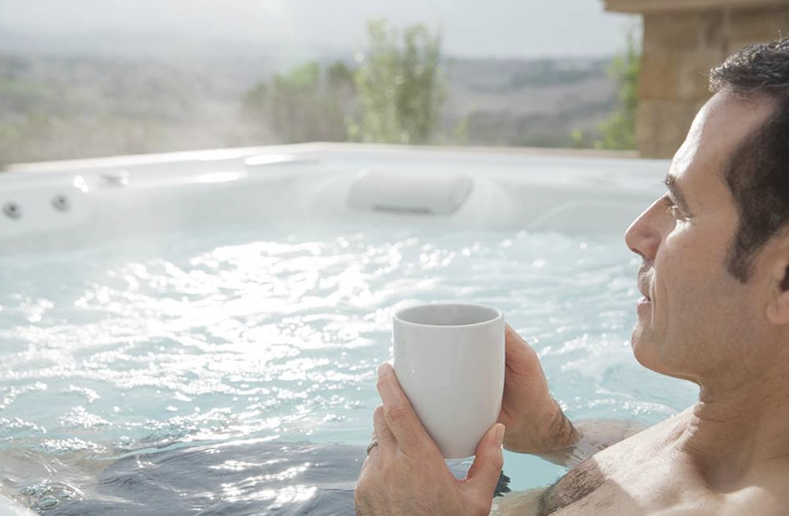 heated spa pool hero