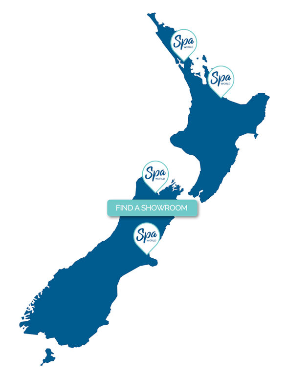 NZ showroom map