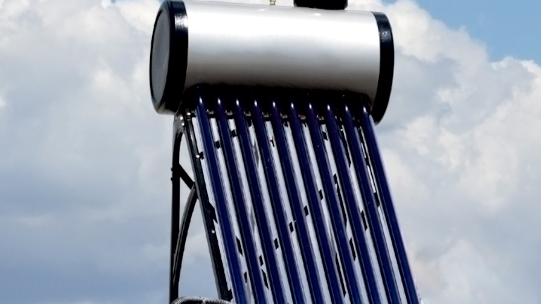 Heat-Exchanging Panel (Solar Thermal) - Evacuated tube collector