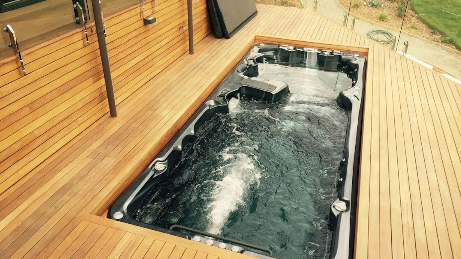 swim spa location