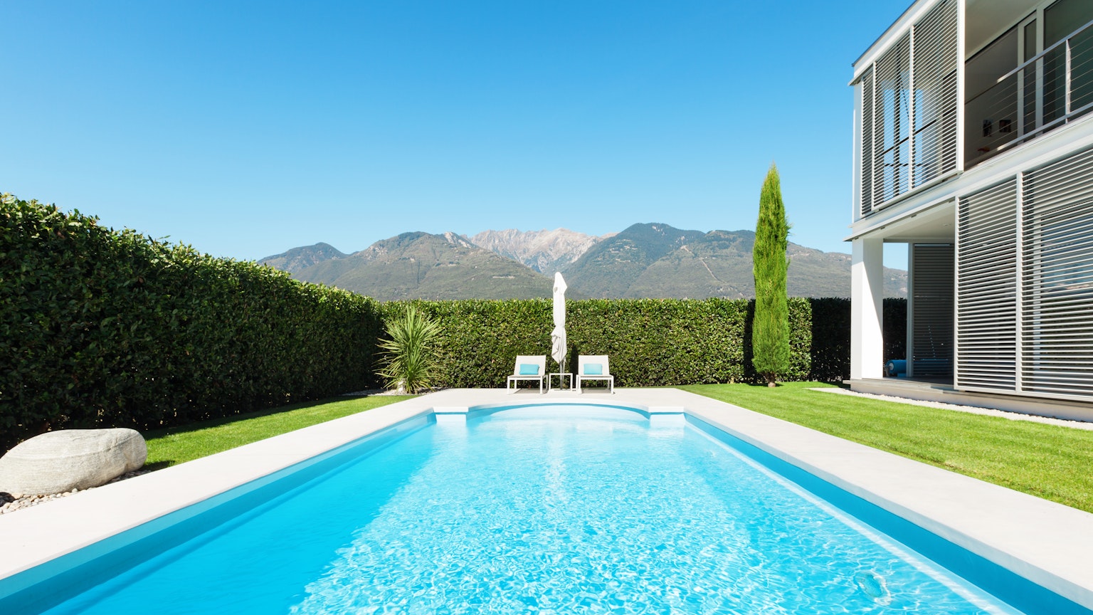 in-ground swimming pool